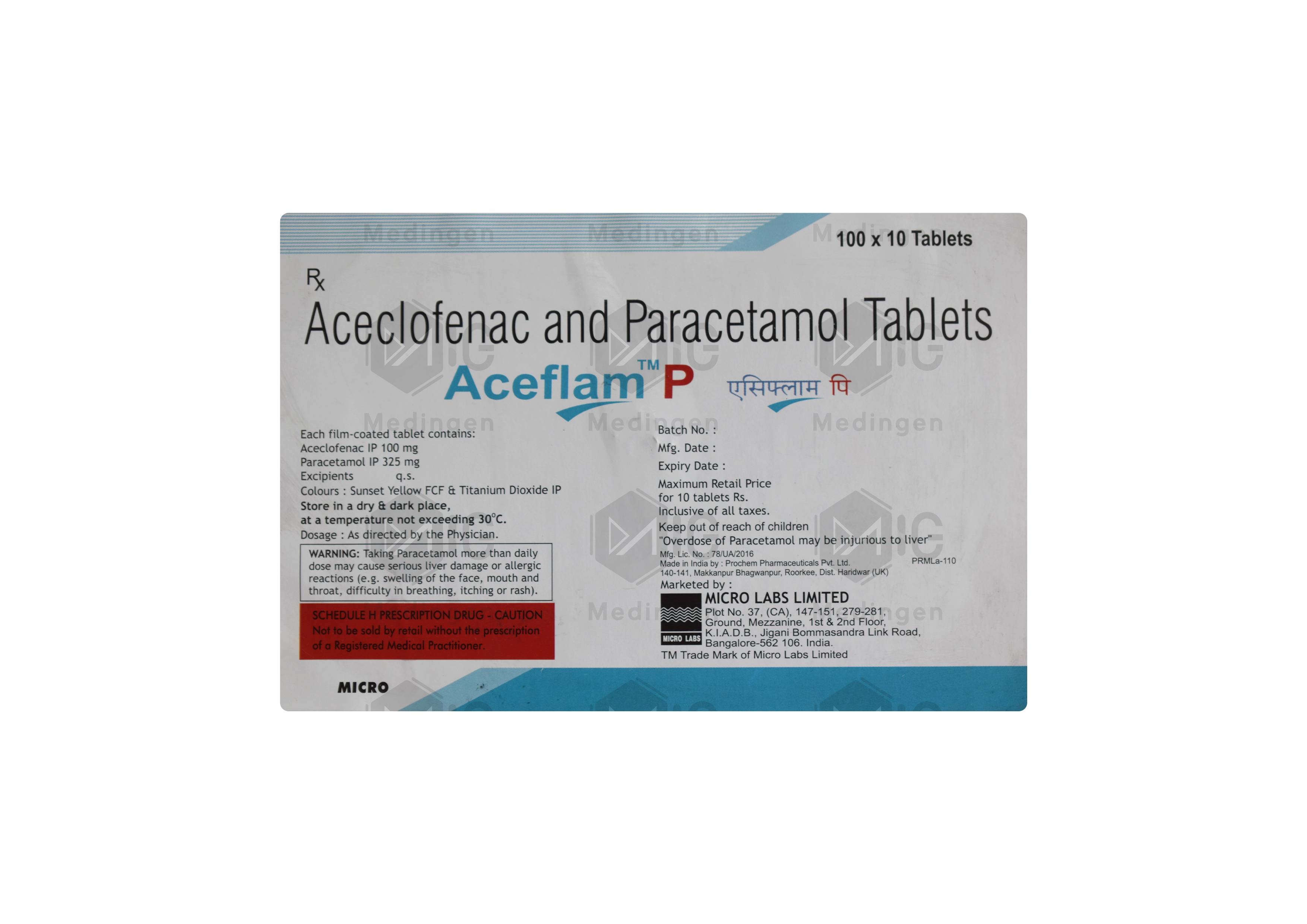 ACEFLAM P